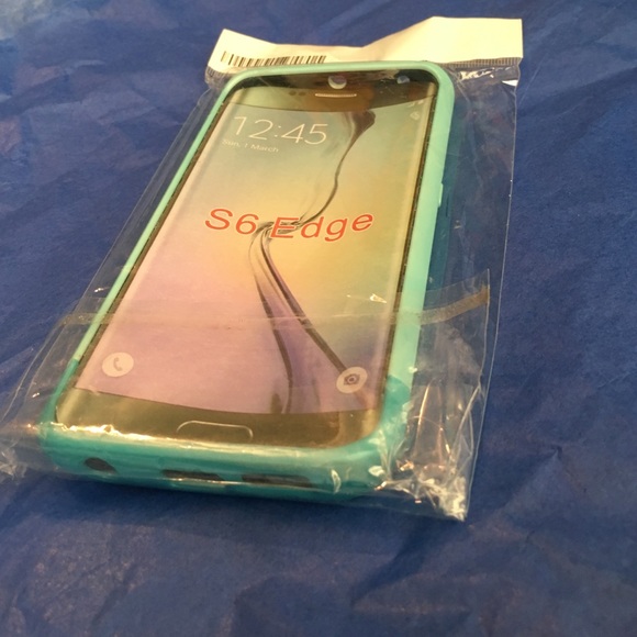 Galaxy s6 edge case /teal color⚡️⚡️