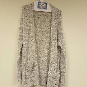 Grey cardigan