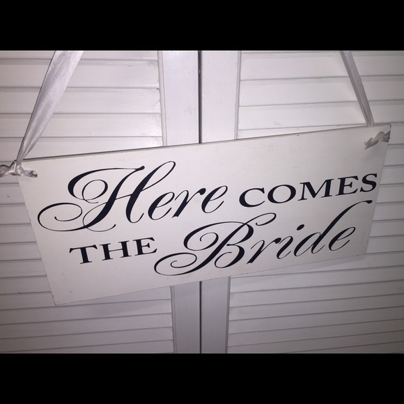 Wedding signs