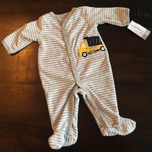 BRAND NEW Carter's Striped Sleeper - NB
