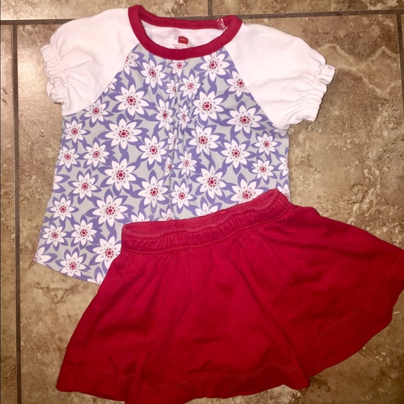 Tea Collection Size 2T Outfit *Like New