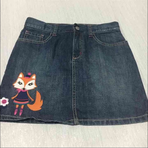 Gymboree fox girl skirt-skort size 9