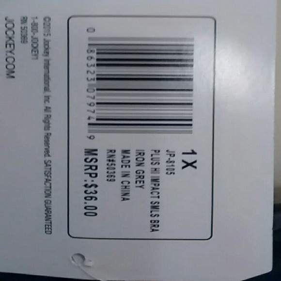 NWT Plus size Jockey Sports Bras - Picture 3 of 4