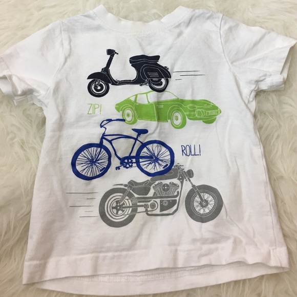 Gymboree Zip & Roll Tee