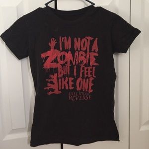 XS Falling In Reverse Band Tee