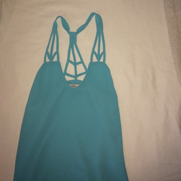 Blue Tank top - Picture 1 of 2