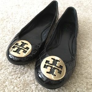 Tory Burch Quinn - quilted leather ballet flats