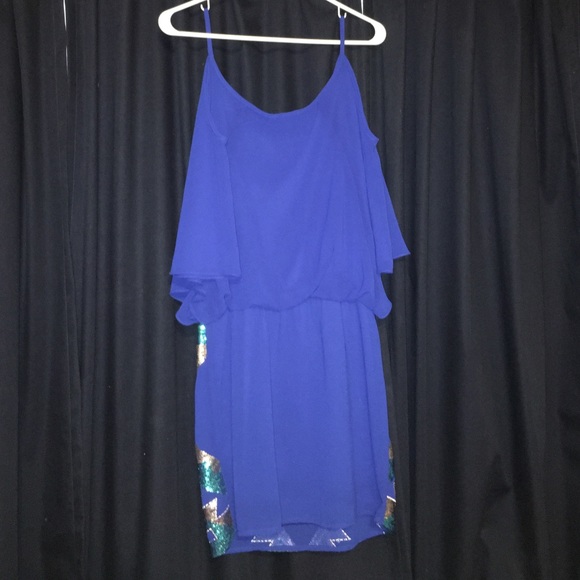 Royal blue homecoming/cocktail dress👗 - Picture 3 of 4