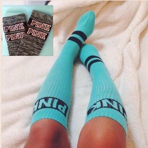 Victoria's Secret PINK Knee High Socks