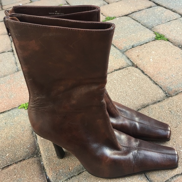 Aldo brown boots/booties size 7