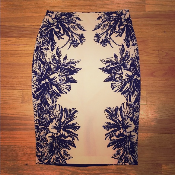 The Limited Dresses & Skirts - The Limited floral pencil skirt