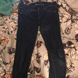 Size 4 American Eagle skinny ankle cropped jeans