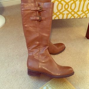 SIZE 9 Franco Sarto Leather Riding Boots