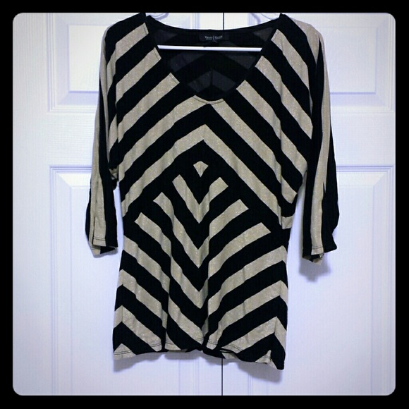 White House Black Market 3/4 Sleeve Shirt