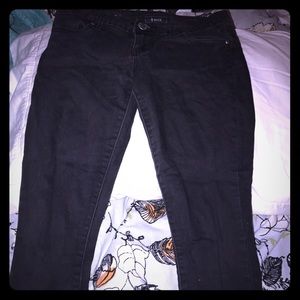 Black skinny jeans