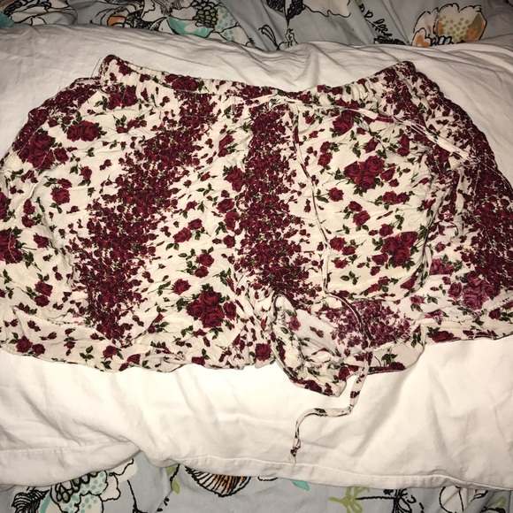 Brand Melville floral print shorts