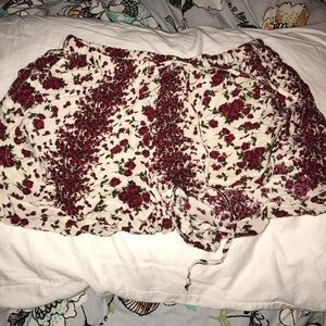 Brand Melville floral print shorts