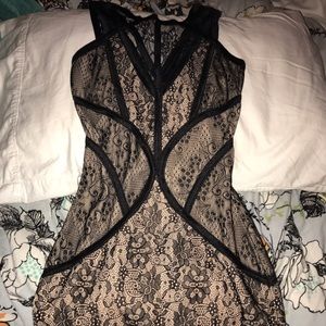 Tight lace dress