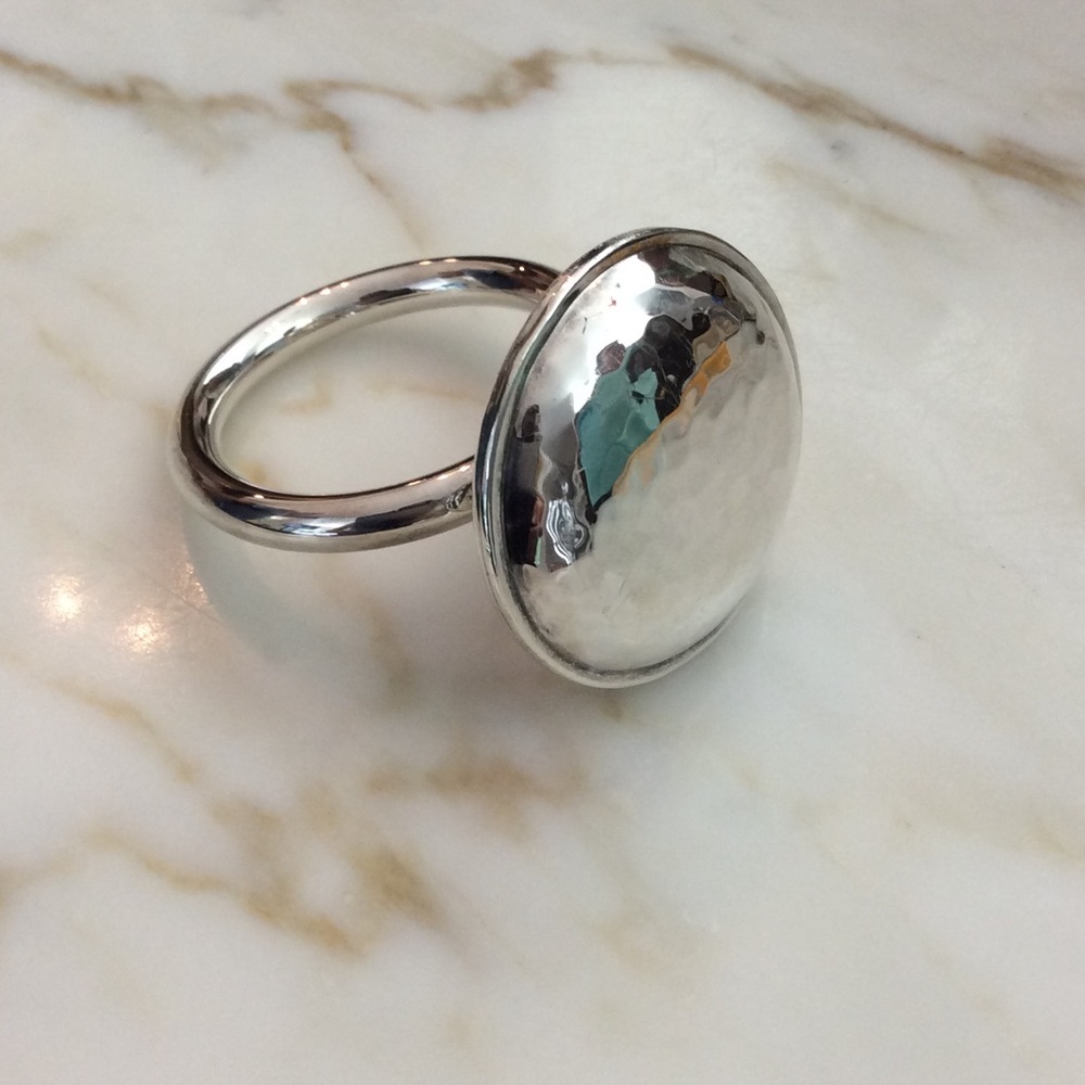Lunt sterling silver baby rattle