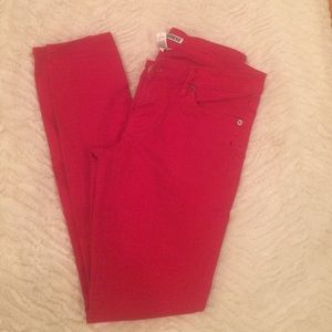 Express jeans, minimal wear. Great for holidays!