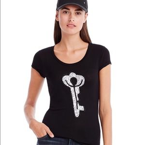 Armani Exchange Key t-shirt, size XS, measurements