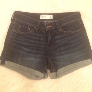 Abercrombie denim shorts