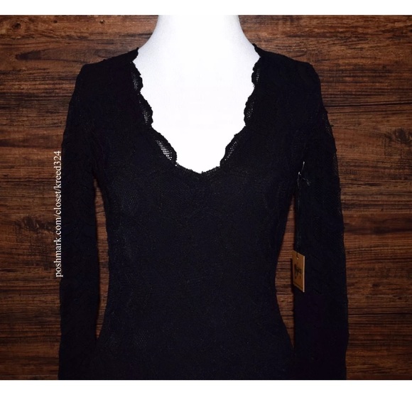 FREE PEOPLE Party Dress Intricate Draped Mini Gown - Picture 7 of 12