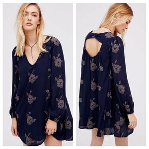 Free People Embroidered Austin Dress