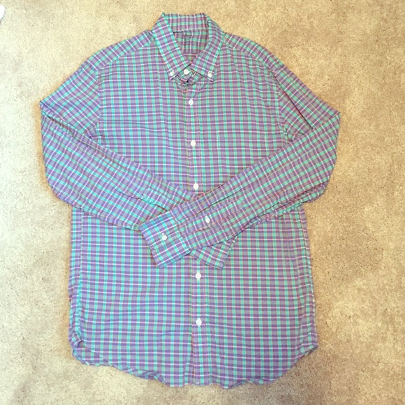 J.Crew MENS long sleeve button down