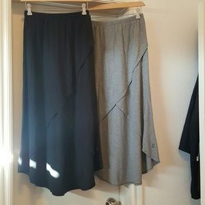 2 Vans Hi Lo Skirts