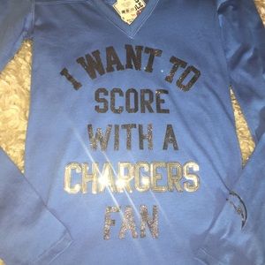 Chargers T-shirt by Victoria Secret