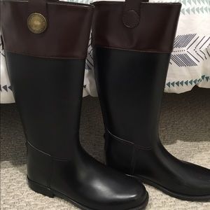 Banana Republic Equestrian Rain Boots