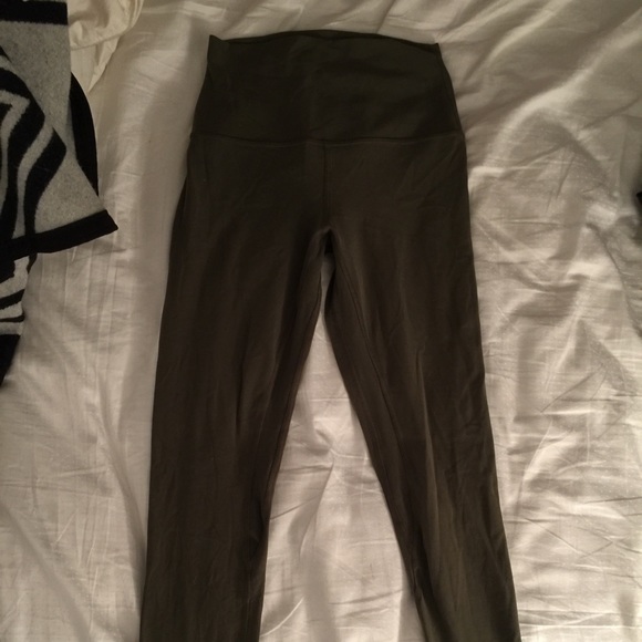 Lululemon Align Fatigue Green size 4