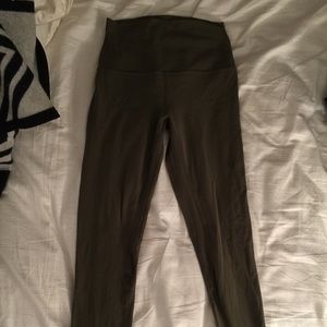 Lululemon Align Fatigue Green size 4