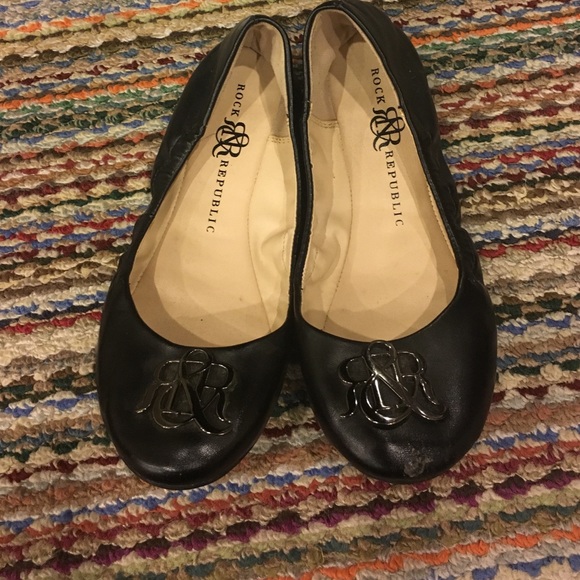 Rock and republic flats black