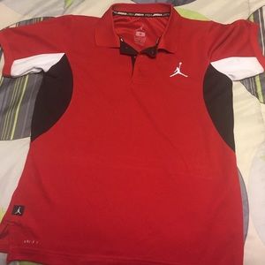 Jordan polo shirt .100% polyester