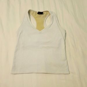 Cropped Nike workout tank