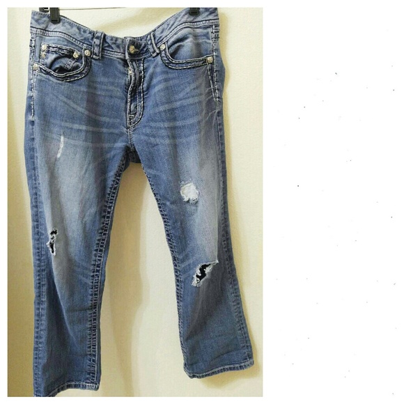 Miss Me Boyfriend Capri Jeans