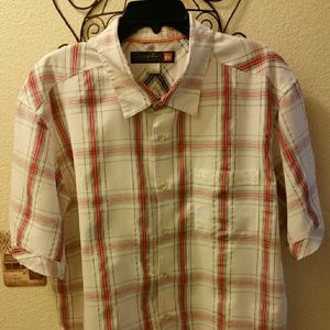 Men's Quicksilver plaid shirt