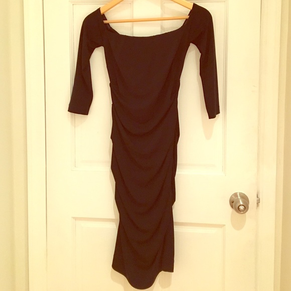 Nicole Miller Cold Shoulder Dress