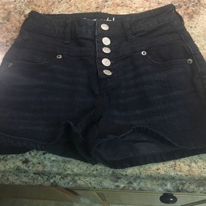 High waisted shorts