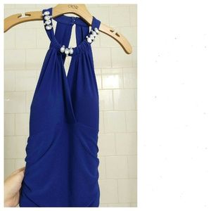 Royal Blue Evening/Prom Gown/ MAKE AN OFFER