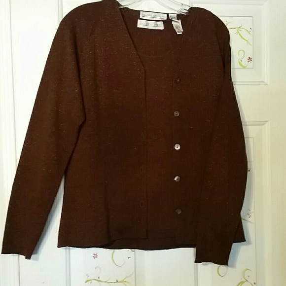 Valerie Stevens cardigan with matching top