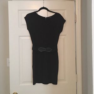 Little black dress perfect for work! With belt