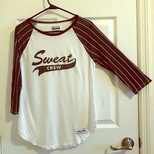 Baseball tee NEVER WORN!