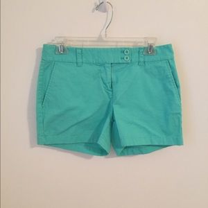 Teal Vineyard Vines chino shorts