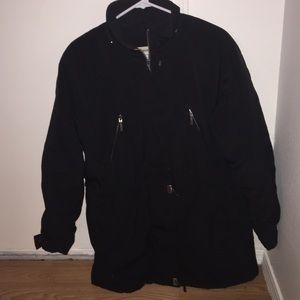 Black Long S Mens Westbound Coat