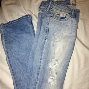 Light wash 1S Hollister Bootcut Jeans