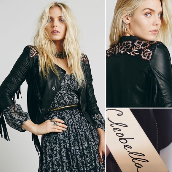 Cleobella Jackets & Blazers - Cleobella Izzy Leather Jacket
