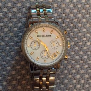 Michael Kors Two-toned Watch
